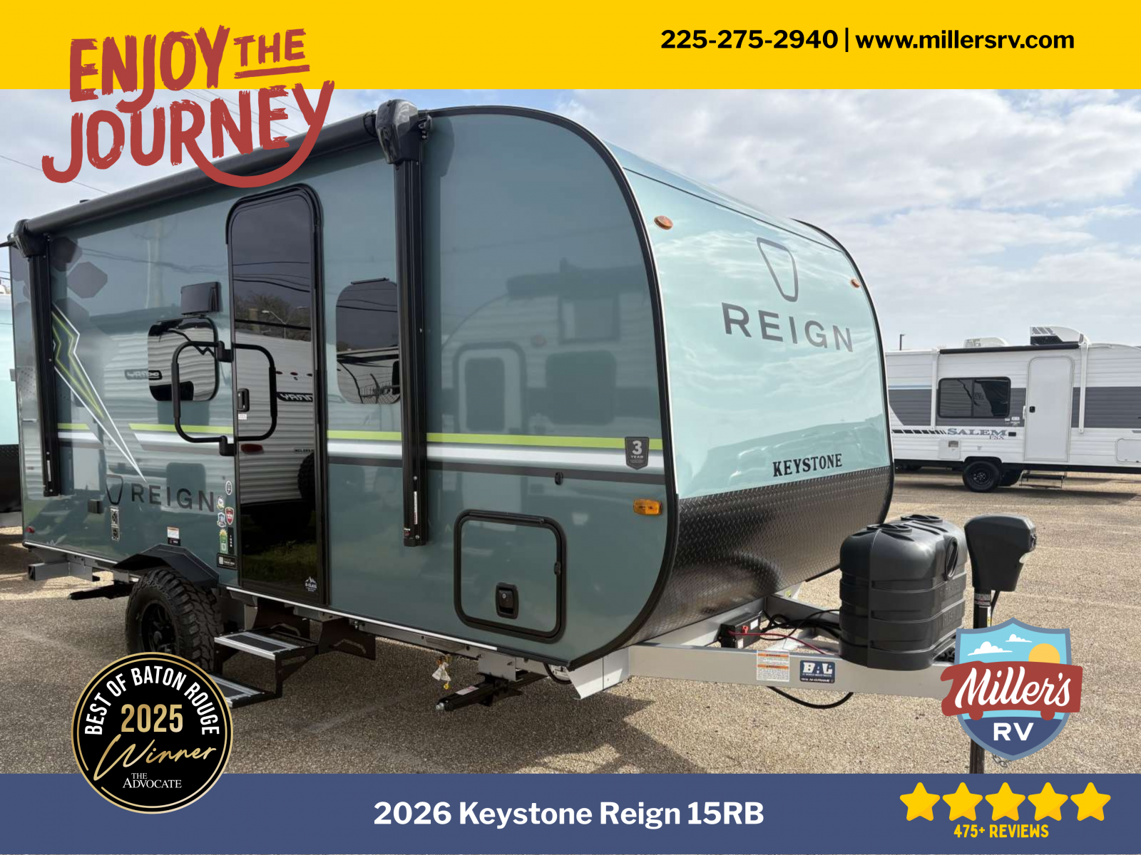 2026 KEYSTONE REIGN 15RB - Miller's RV